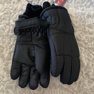 Black Winter Gloves